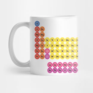 Periodic Table of Element Icons Mug